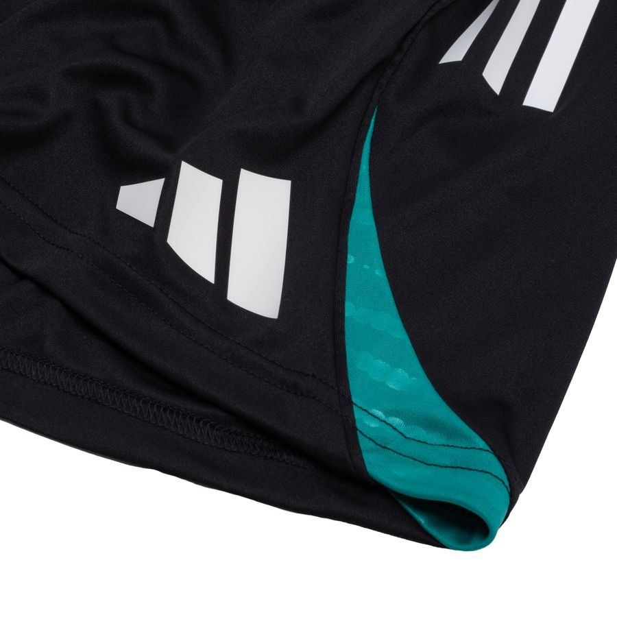 Liverpool Training Shorts Tiro 25 EU - Black/White/Sea Green Kids-SoccerKits Hub | Buy Soccer Jerseys Online
